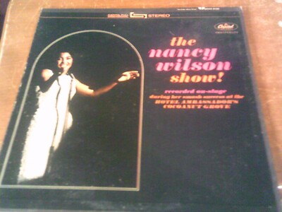 NANCY WILSON SHOW ON STAGE AT THE HOTEL AMBASSADOR'S COCONUT GROVE RECORD ALBUM
