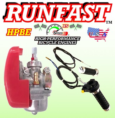 2-stroke 66cc/80cc/100cc motorized bike Carburetor/Throttle