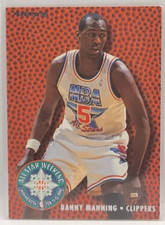 94-95 Fleer All-Stars Danny Manning Insert (Los Angeles Clippers) West All-Star