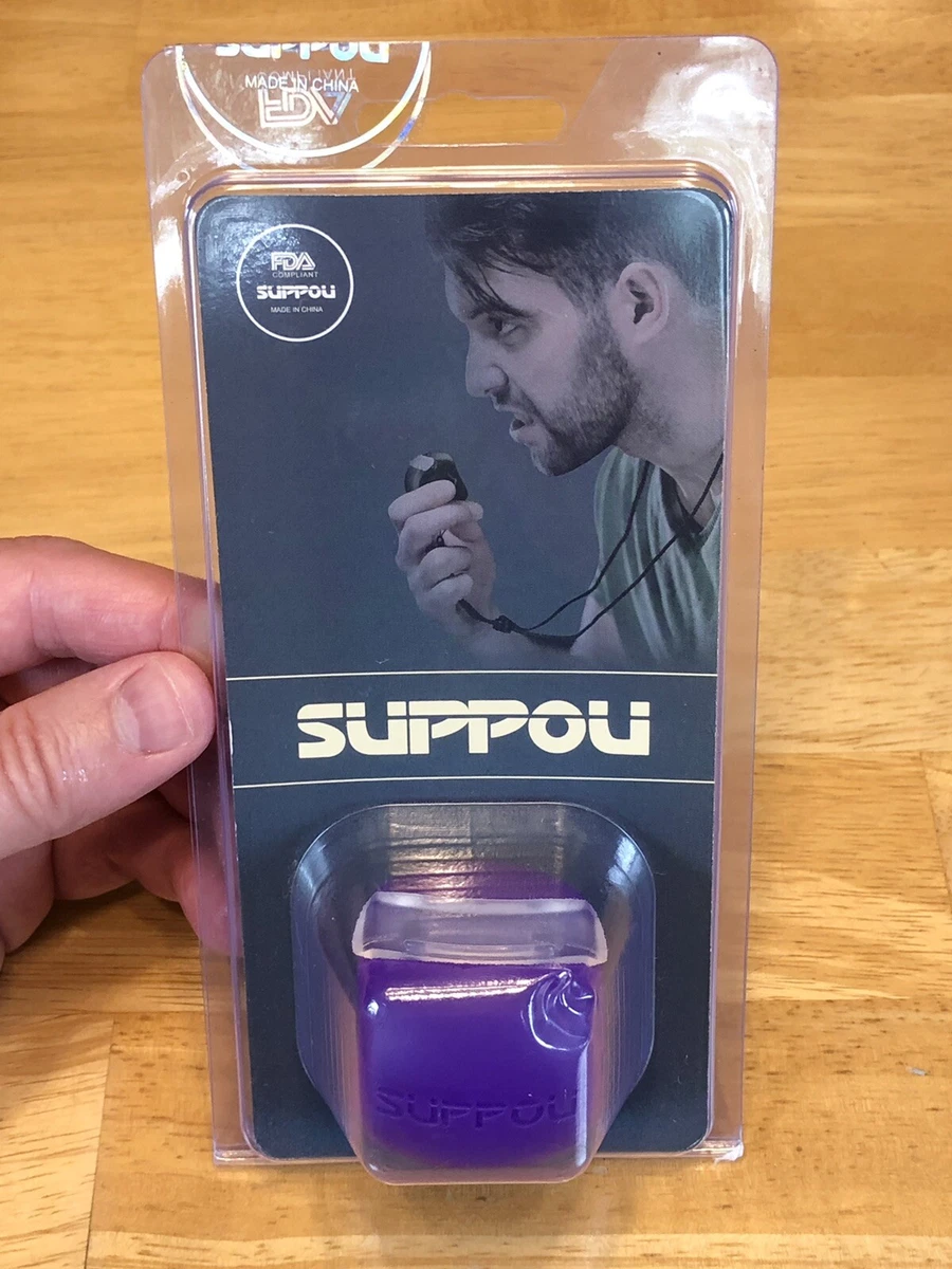 Suppou Jaw Exerciser Elite Purple Exercise Jaw Facial Conditioner