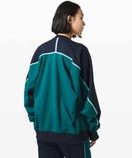 Lululemon X Rocksanda Arctic Teal Pullover Sweatshirt Gorpcorp Face Forward L
