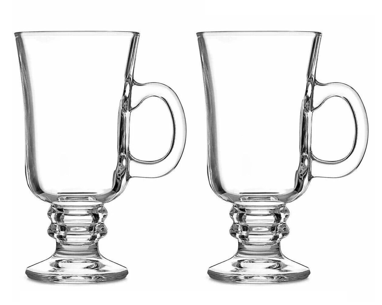 Irish Coffee Glasses Mug Glass Tea Latte Cup Cappuccino Hot Chocolate