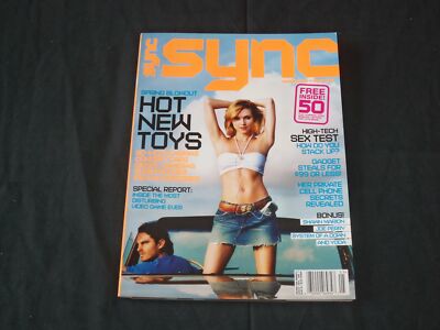 2005 APRIL/MAY SYNC MAGAZINE - AMERICA'S GADGET GUIDE - NICE COVER - RC 734