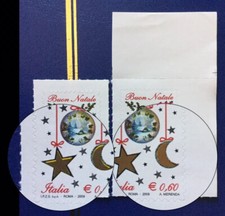 ITALIA 2009 NATALE LAICO - VARIETÀ RARISSIMA, No Barre, Leggere Descrizione !