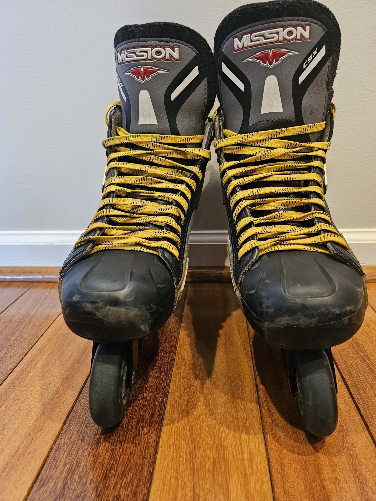 Mission CSX Inline Roller Blades Hockey Skates Size Men's US 11e. eBay