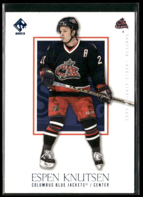 Espen Knutsen 2002-03 Pacific Private Stock Reserve Blue #31 #/499
