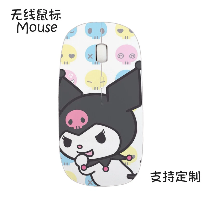 Cute Kuromi Wireless Gaming Mouse KUROMI USB Receiver Optical For PC Laptop Gift - Image 3 of 4