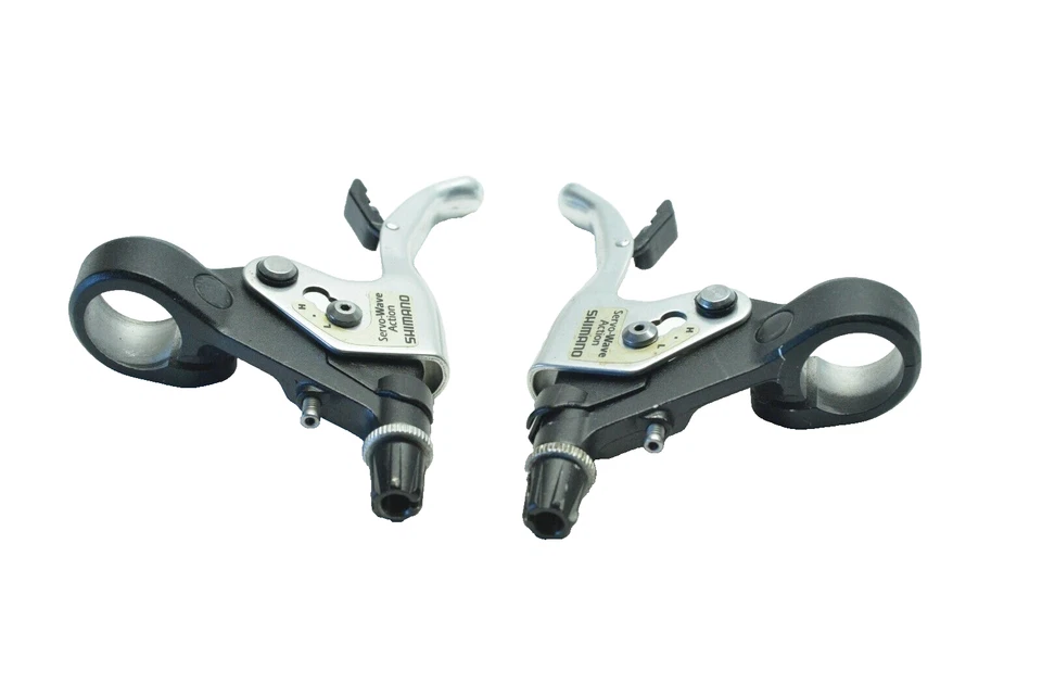 BICICLETA DE ACCIÓN SHIMANO LX SERVO-WAVE SLR PALANCAS DE FRENO VOLADIZO DE COLECCIÓN BL-M600 Foto 2 de 4