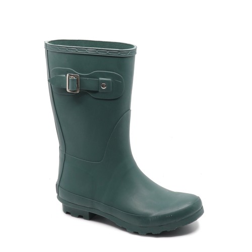 Portland Boot Company Women's Short Rain Boot Ansley Hunter Green P1ANS60