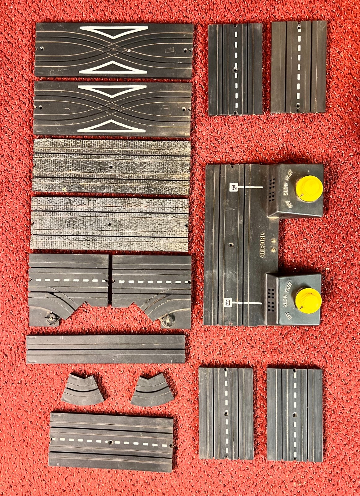 Vintage HO and AFX Slot Car track cars and accessories Lot eBay