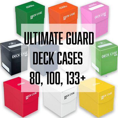 ULTIMATE GUARD DECK BOXES 3 SIZES 80, 100, 133+ BOX Yugioh Pokemon MTG Deck  Box | eBay UK