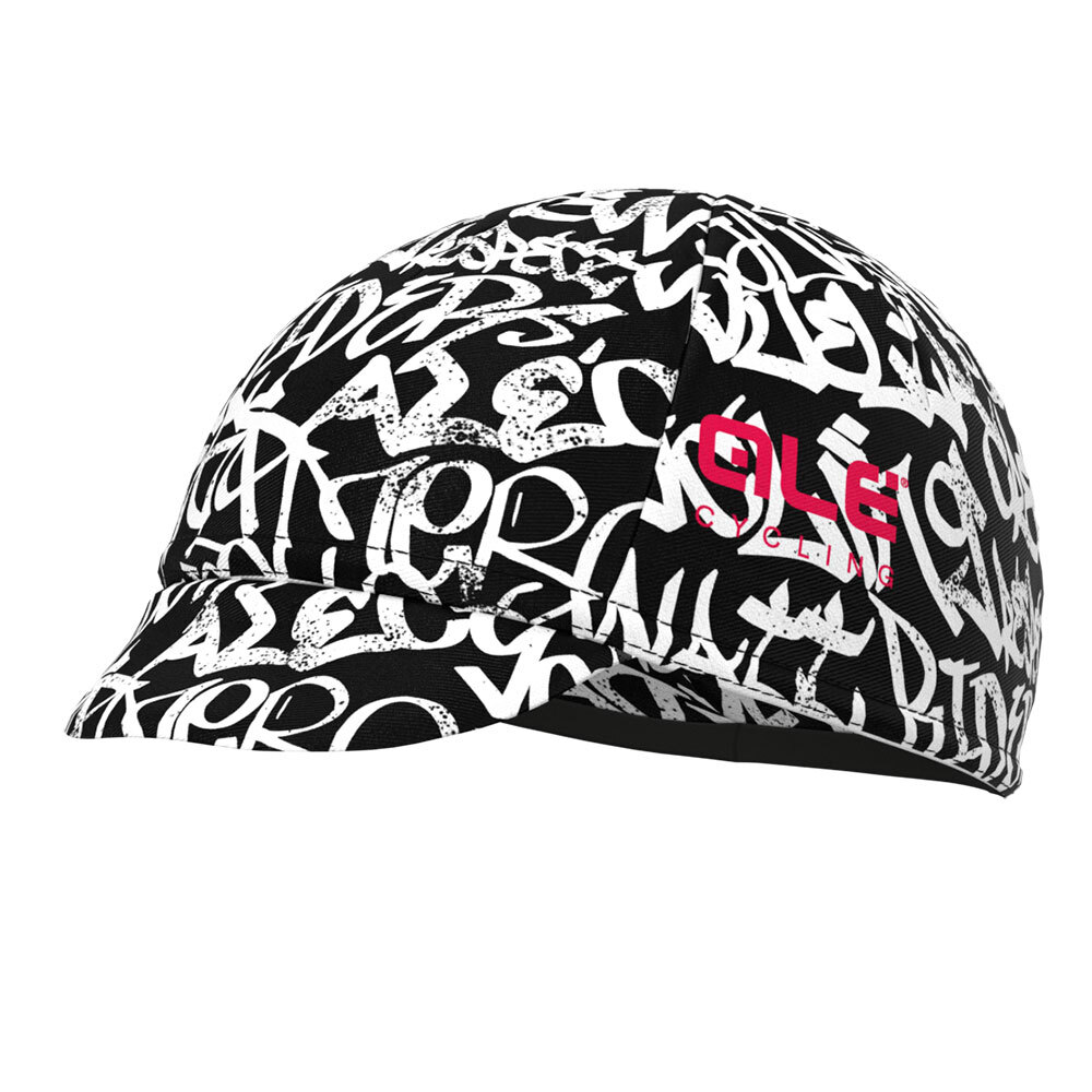 ALE Cycling Cap - Ride Summer, Black/White L22212401