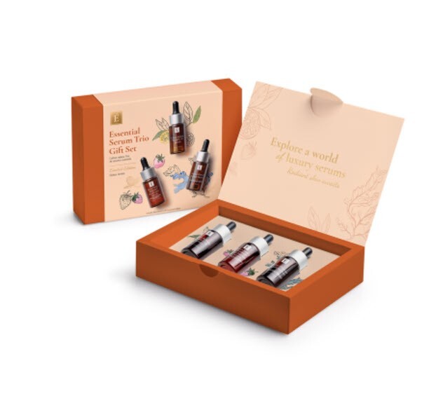 Eminence Organic Skin Care Essential Serum Trio Gift Set Limited Anti Aging Oils
