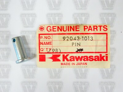 Kawasaki NOS NEW 92043-1013 Pin 8x16 BN EN EX KZ KLF KSV KVF KXT