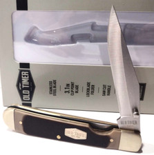 4 Schrade Old Timer Saw Cut Delrin Linerlock Trapper Folding Pocket Knife 294ot 4 Schrade Old Timer Saw Cut Delrin Linerlock Trapper Folding Pocket Knife 294ot