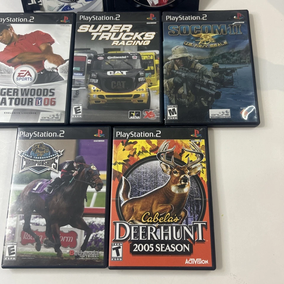 Sony PlayStation 2 PS2 5 Game Lot Bundle Good - VG Condition Complete CIB - Image 4 of 4