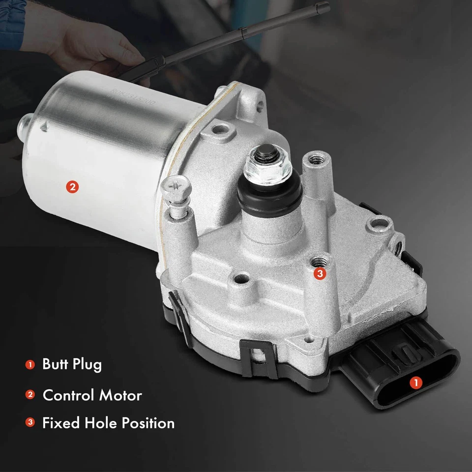 Двигатель стеклоочистителя переднего лобового стекла для Chevy Impala HHR Buick Allure LaCrosse Pontiac - Изображение 4 из 4