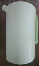 BRAND NEW Tupperware Classic Push Button Mint Green Pitcher One Gallon