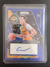 2023-24 Panini Prizm Colin Castleton Rookie Signatures Prizm Choice Blue /49
