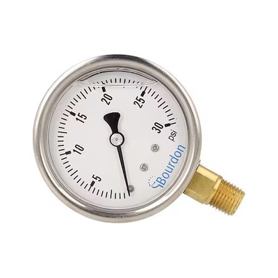 #ad Bourdon Max3 D52.H17 Pressure Gauge 1 4 In Npt Bottom Location $37.39