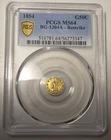 1854 California Fractional Gold — photo from another recent sale