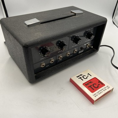 UNIVOX Echo Chamber EC100 Guitar Delay Effect Tape Unit Japan Vintage-Turns On