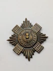 Scots Guards Army Cap Badge WW2. British Military Lugs. Vintage.