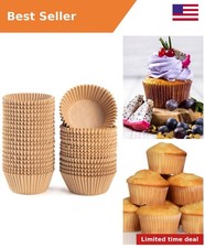 Standard Natural Cupcake Liners 500 Count, No Smell