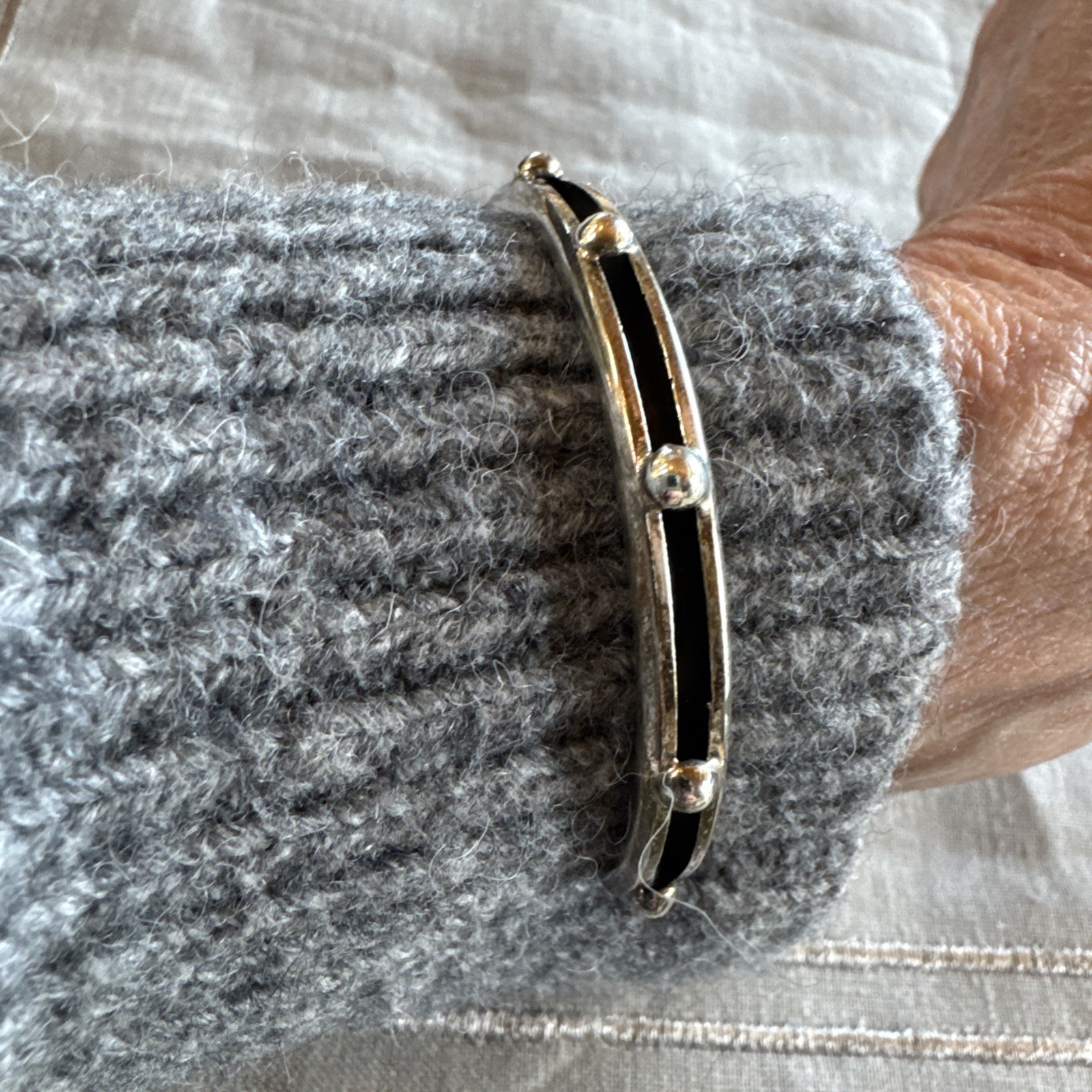 Silver Bangle - image 2