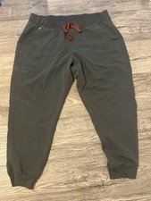 Women  s Fig, Scrub Pants In Sage XL