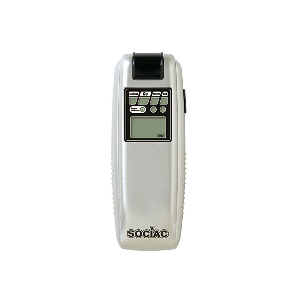 Detector de alcohol Comolife SOCIAC SC-103 alimentado por batería W12xD4.5xH2...