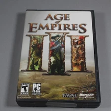 Microsoft Game Studios Age Of Empires 3 PC CD ROM NM COMPLETE