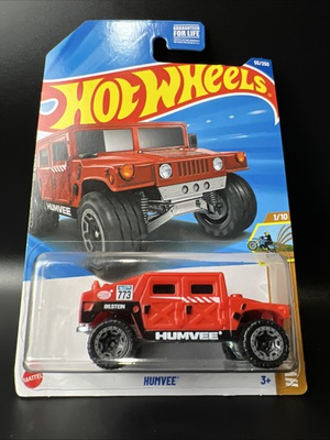 #ad #ad Hot Wheels 2024 Humvee HW Dirt 1 10 Red Off Road SUV 55 Diecast 1:64 $12.59