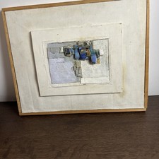 Mixed Media Paper Canvas Vintage