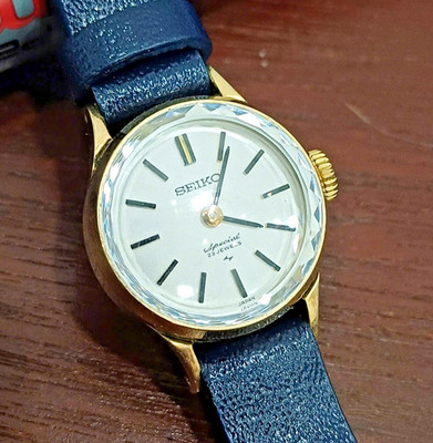 Seiko Special 21J 1140-0060 Full Gold Filled White Dial (N3)