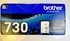 Brother TN730 Black Toner Cartridge Standard Yield OEM Open Box Open Bag Unused
