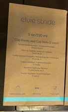 Elvie Stride Cup Fronts and Cup Seals 5 oz/150 ml 2 Pack