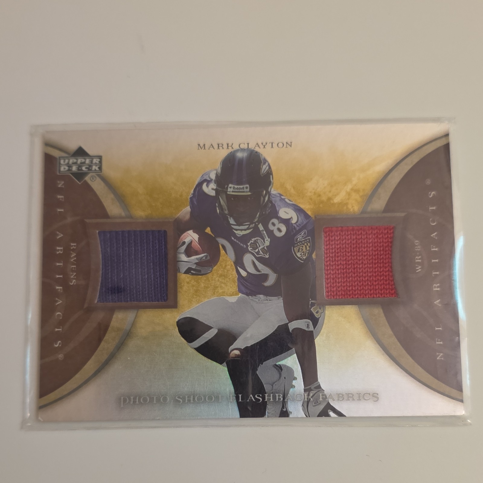 NFL Game Used/Auto Lot - Vilma, Turner, Clayton, Brohm, and Fleener - Numbered view 6