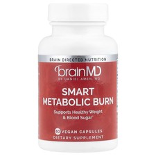 2 X BrainMD, Smart Metabolic Burn, 60 Vegan Capsules