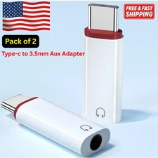 USB-C to 3.5mm Aux Adapter Type C Headphone Jack Converter for iPhone 16 15