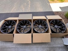 Apex Vs-5 Satin Black Wheels 19x10 Et25 5x120 Bmw Fitment Never Used Apex Vs-5 Satin Black Wheels 19x10 Et25 5x120 Bmw Fitment Never Used