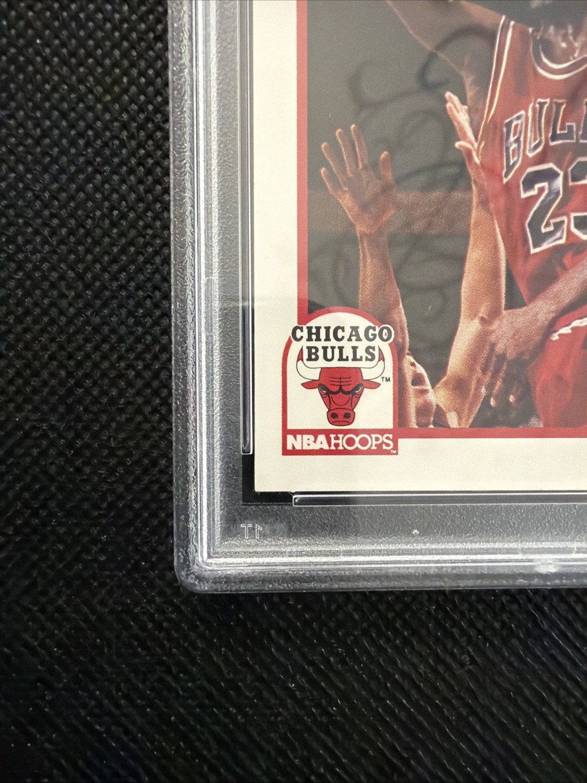 Michael Jordan 1991 Hoops #30 - PSA 6 - Nice Clean Slab view 8