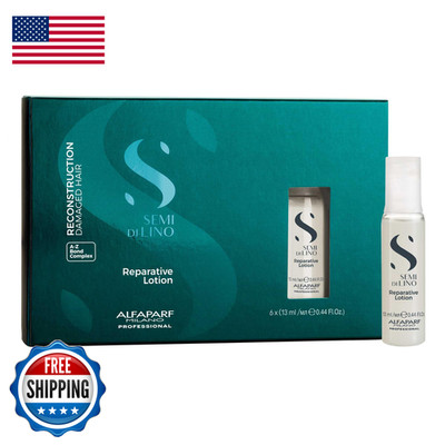 Alfaparf Milano Semi Di Lino Reconstruction Reparative Lotion Treatment - Hair