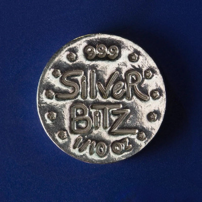 #ad #ad 1 10 oz .999 Silver Bitz Round – New Fractional Silver – ONE ROUND $12.95