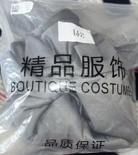 Gray Fleece Lined Pullover Crew Neck Long Sleeve Sweatshirt Size M