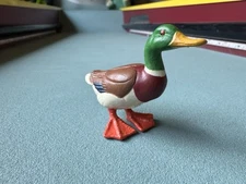 Safari Ltd MALLARD DUCK Farm Bird Animal Figure Barnyard Figurine 1998 Pond Toy