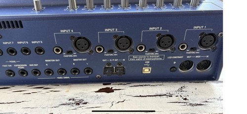 KORG D1600 MKII 16-Track Digital Recording Studio As Is - Picture 4 of 5