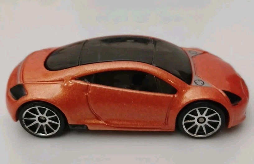 Hot Wheels 2005 Mitsubishi Eclipse Concept Car Orange HW First Editions Malaysia - Image 2 of 4