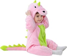 18-24 Months Pink Dinosaur Costume Toddler Girls Animal Dress Up Baby Halloween