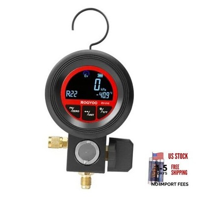Digital Single Gauge for HVAC, Vacuum and Pressure Test Digital Gauge for HVAC